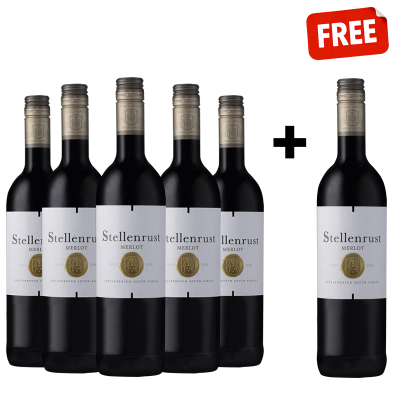 Stellenrust Merlot 2023 Buy 5 get 1 Free